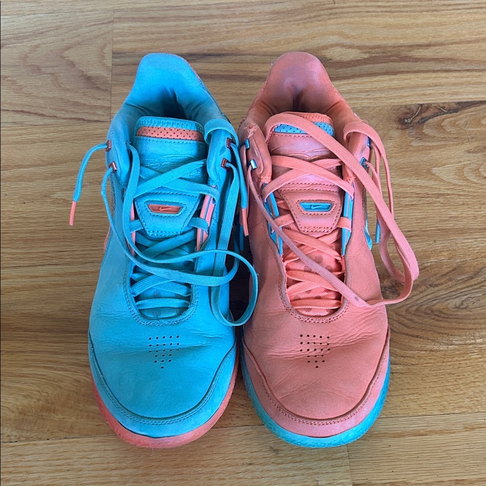 Nike Vibrant Blue and Pink Sneakers